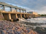 The Dam along the Winnipeg River
