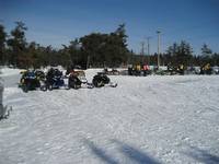 Schneemobil Skidoo Touren im Winter in Kanada