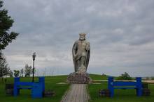 The Viking Statue in Gimli, Manitoba The Viking Statue in Gimli, Manitoba