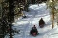 Snowmobiling in the Beaches Area of Manitoba