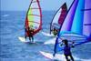 Wind Surfing on Lake Winnipeg, Manitoba