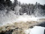 Winter on Lake Winnipeg in Manitoba