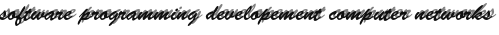 software programming developement computer networks
