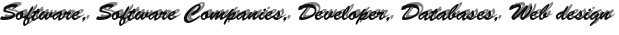 Software, Software Companies, Developer, Databases, Web design Software, Software Companies, Developer, Databases, Web design